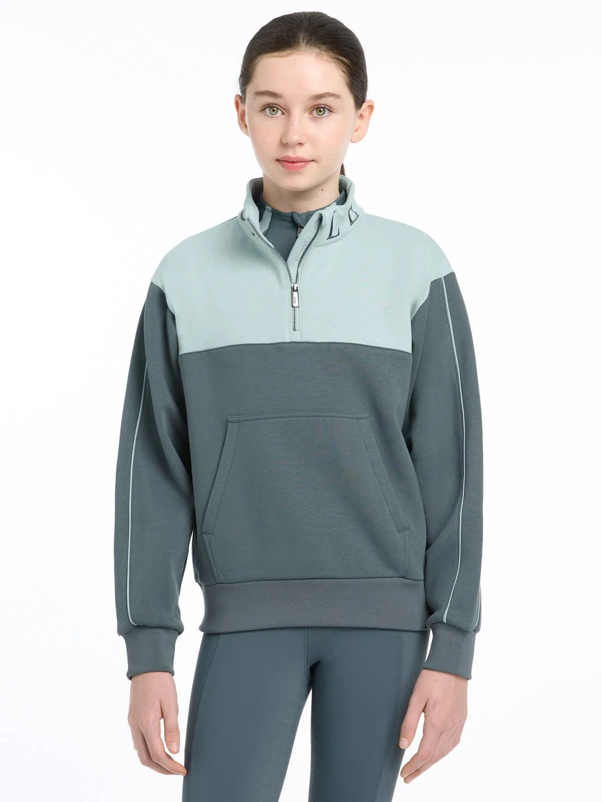 LeMieux Young Rider Kate Quarter Zip Sweatshirt
