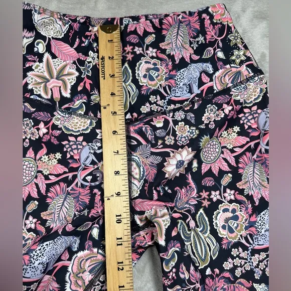 Liberty of London Tree of Life Tropical Floral Pink Bicycle Athletic Shorts XS