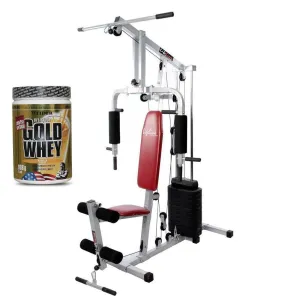 Lifeline Home Gym Machine 002 Bonus with Weider Gold Whey Protein 908 Gms (Vanilla Fresh) ||Available on EMI
