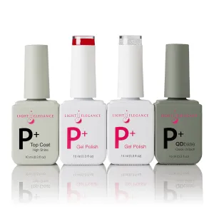 Light Elegance P  Soak-Off Gel Polish - Hello P  Trial Kit