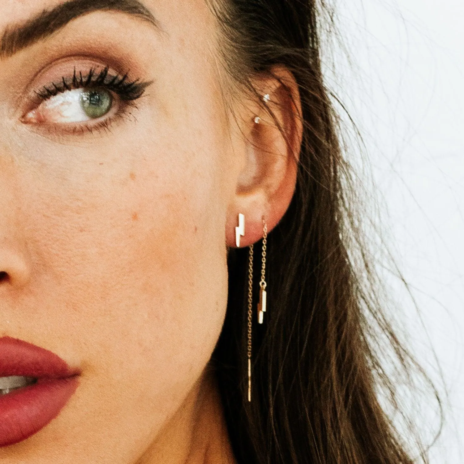 Lightning Bolt Studs