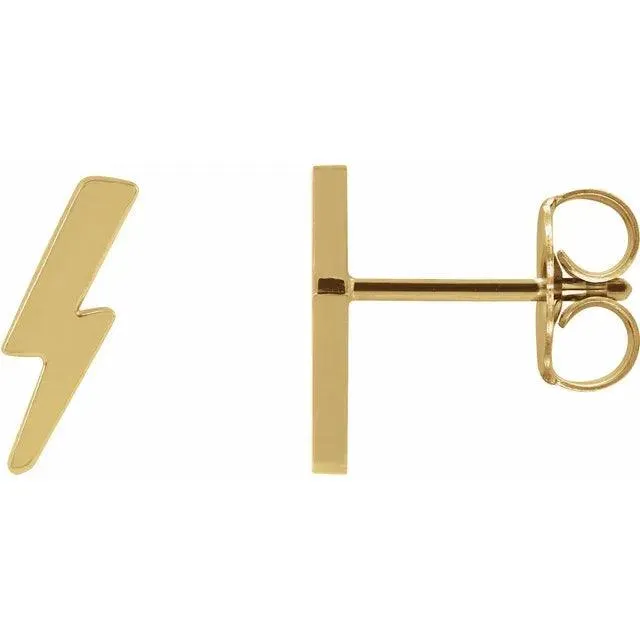Lightning Bolt Studs