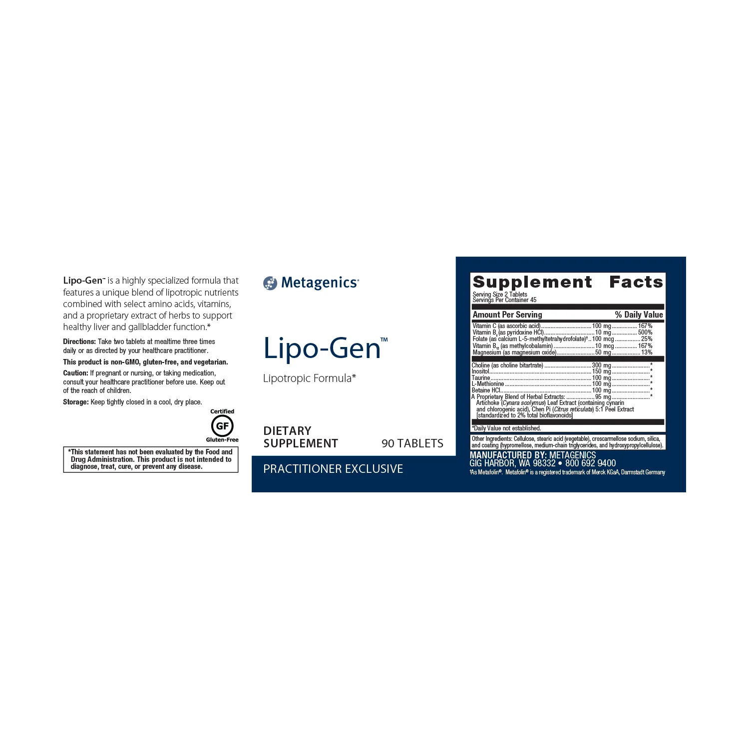 Lipo-Gen™ <br>Lipotropic Formula*