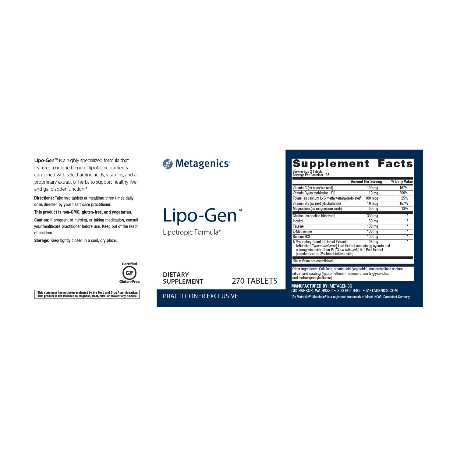 Lipo-Gen™ <br>Lipotropic Formula*