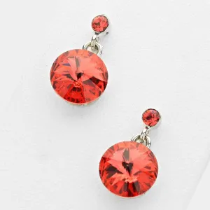 Little Girls Coral Dangle Earrings | 120695