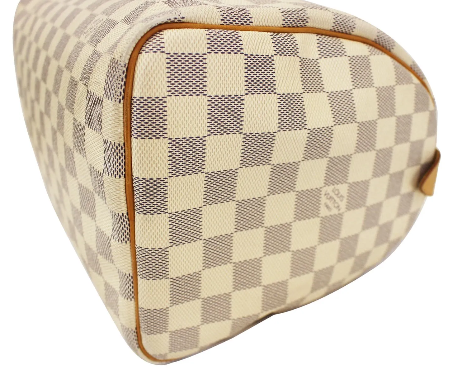 LOUIS VUITTON Damier Azur Speedy 30 Satchel Bag