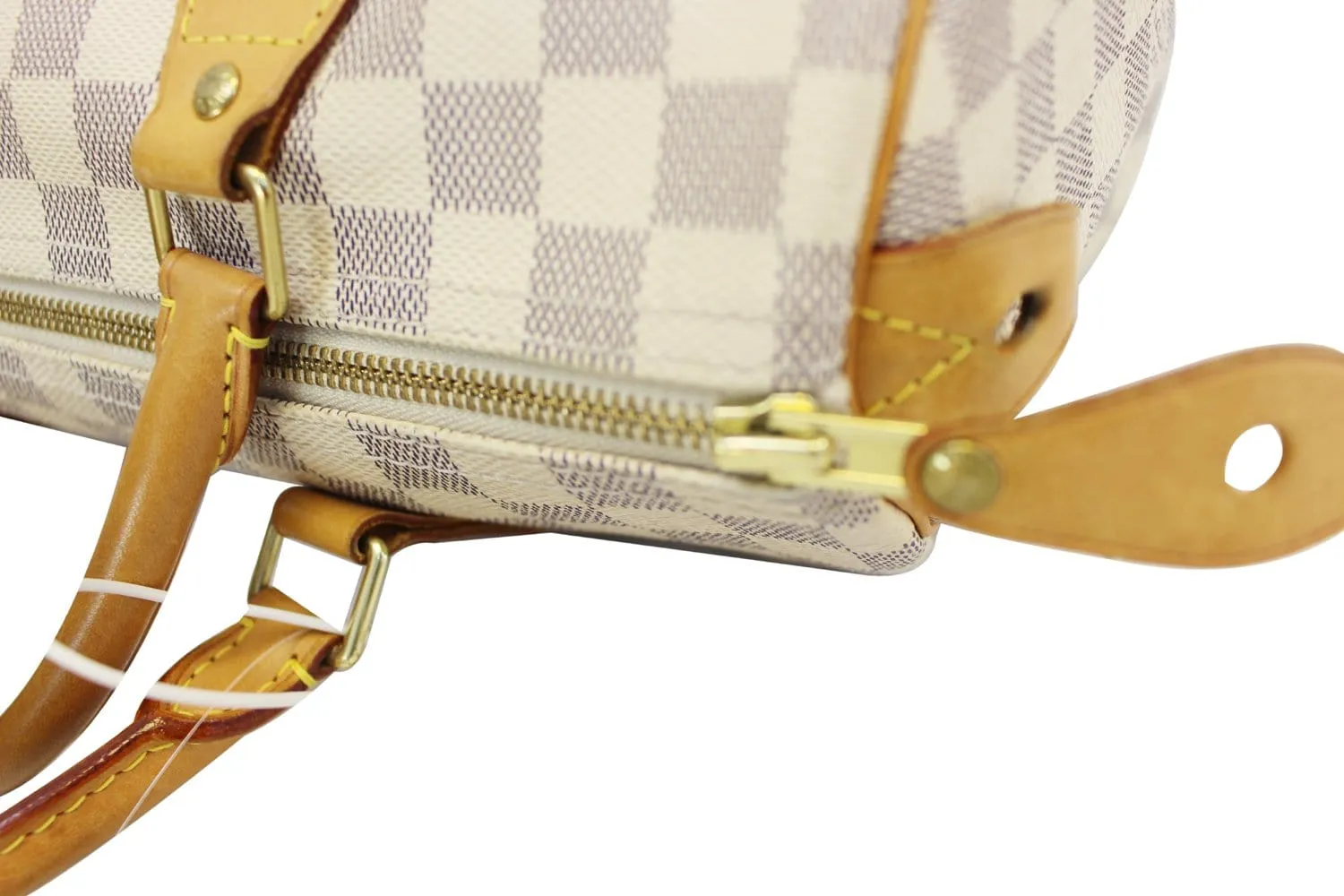 LOUIS VUITTON Damier Azur Speedy 30 Satchel Bag