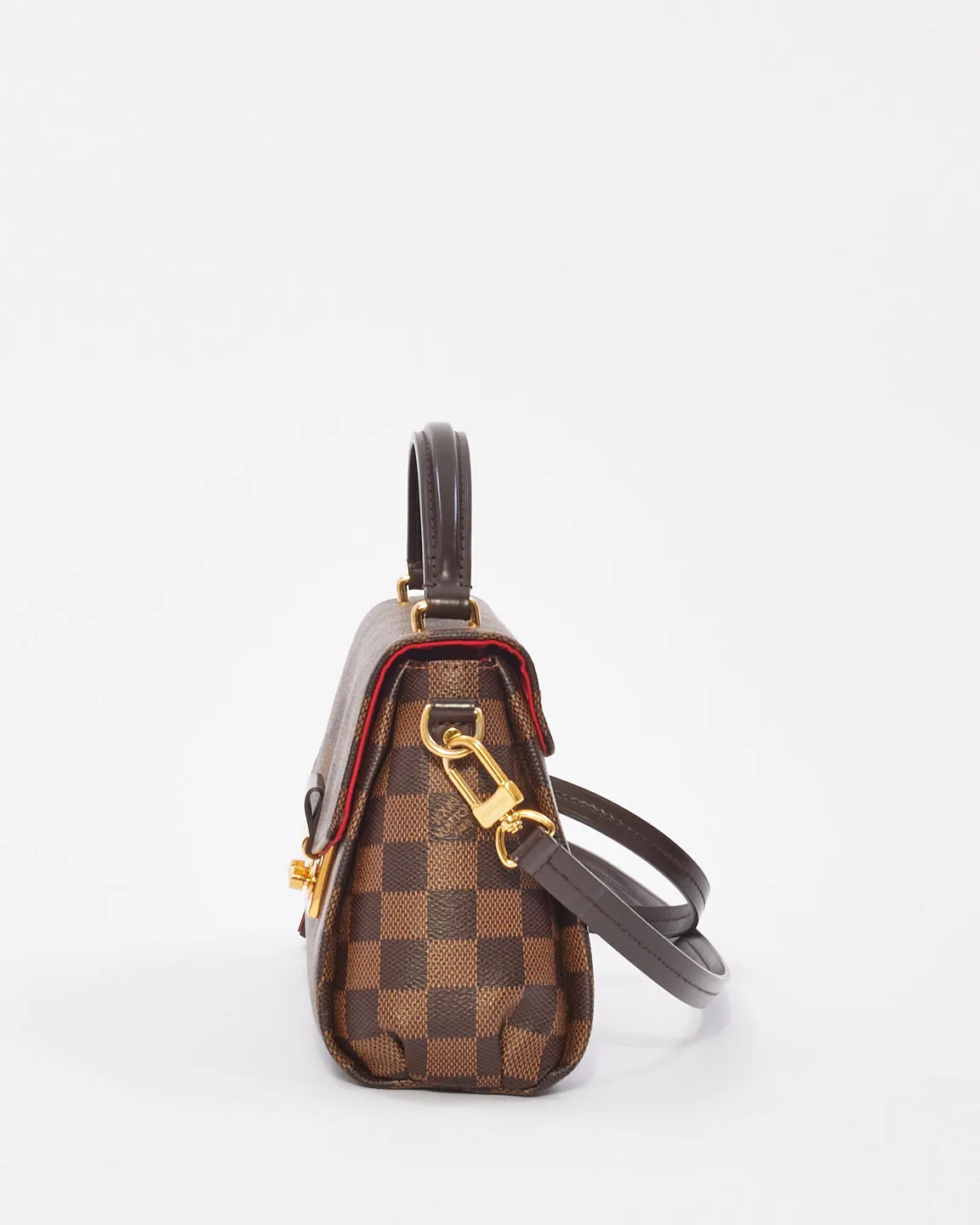 Louis Vuitton Damier Ebene Canvas Croisette Crossbody Bag