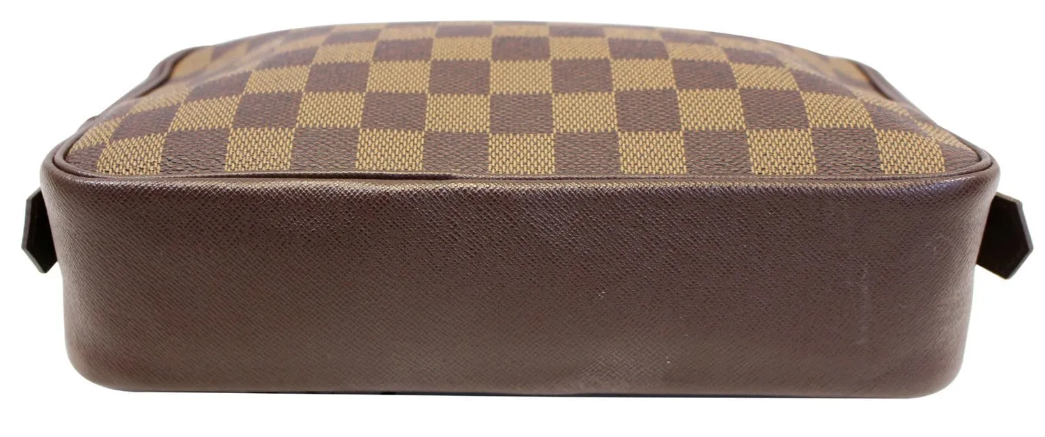 LOUIS VUITTON Damier Ebene Trousse Toilette 25 Toiletry Bag