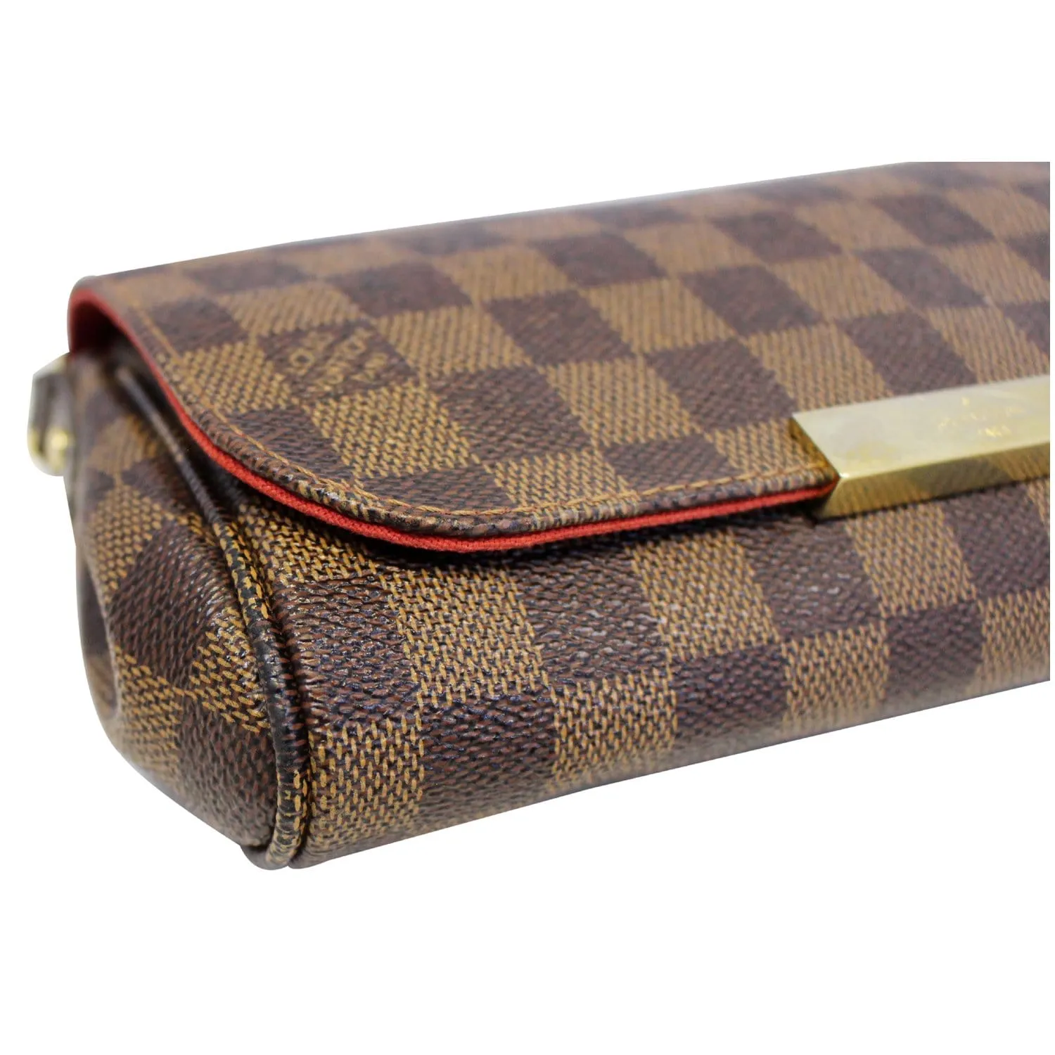 LOUIS VUITTON Favorite PM Damier Ebene Shoulder Crossbody Bag