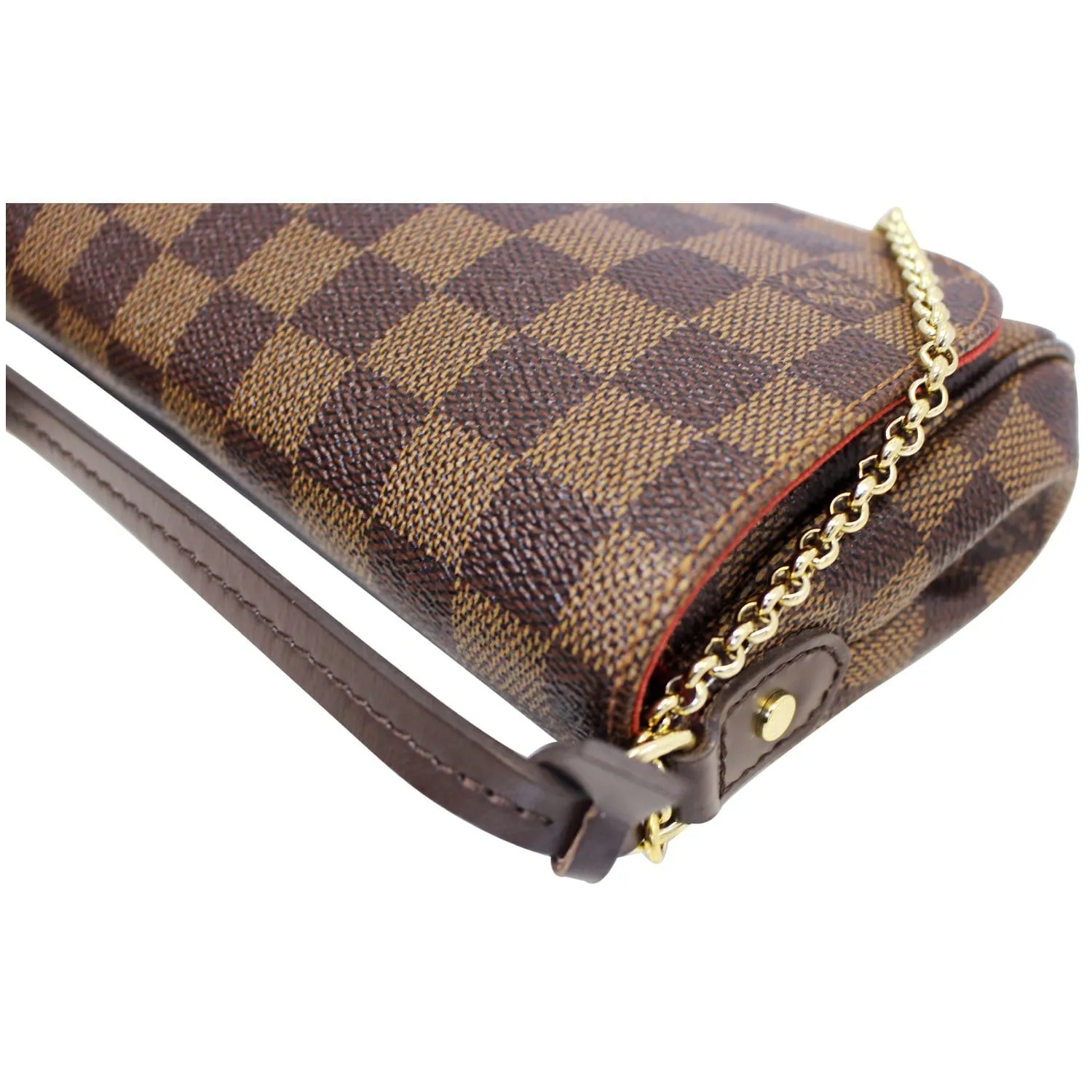 LOUIS VUITTON Favorite PM Damier Ebene Shoulder Crossbody Bag