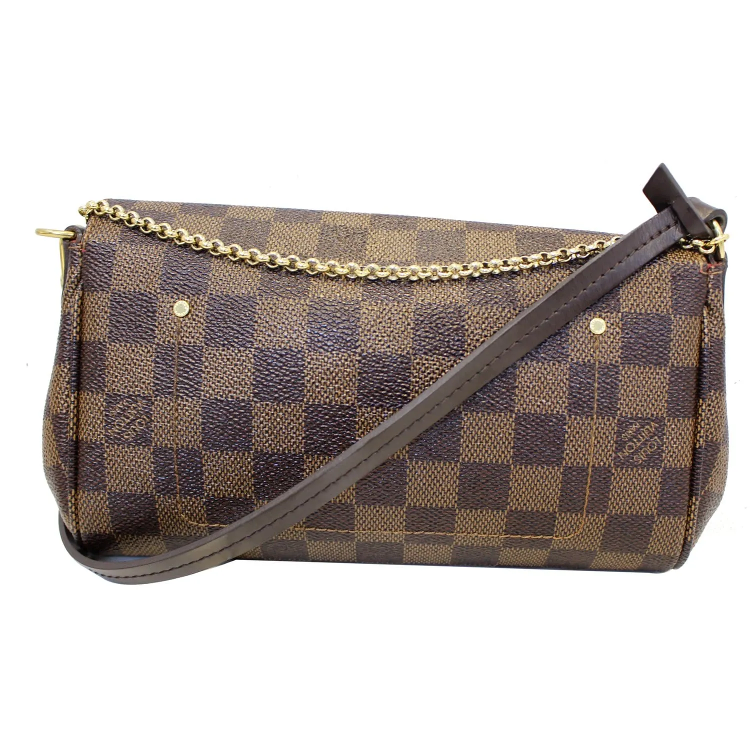 LOUIS VUITTON Favorite PM Damier Ebene Shoulder Crossbody Bag