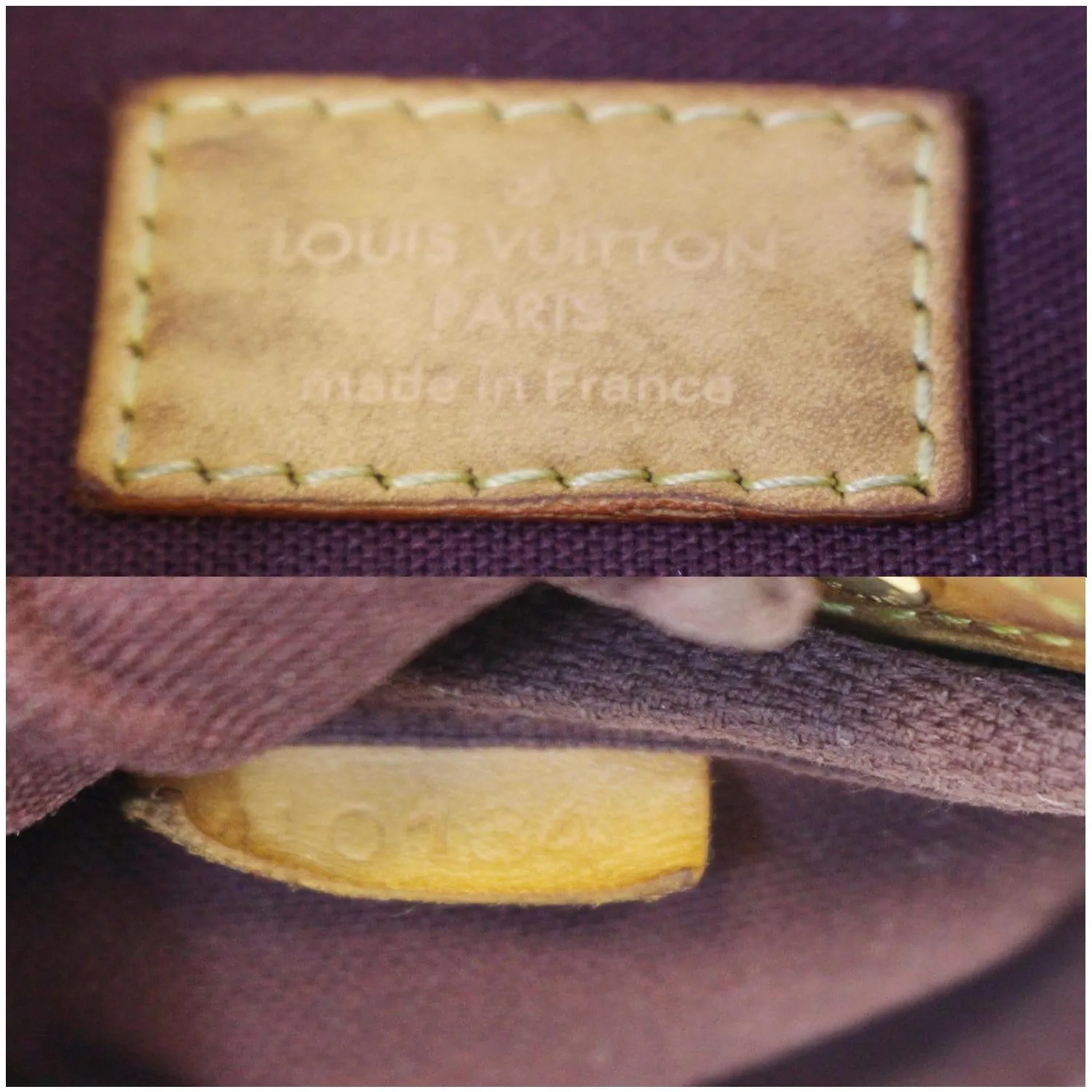 LOUIS VUITTON Favorite PM Monogram Canvas Crossbody Bag Brown