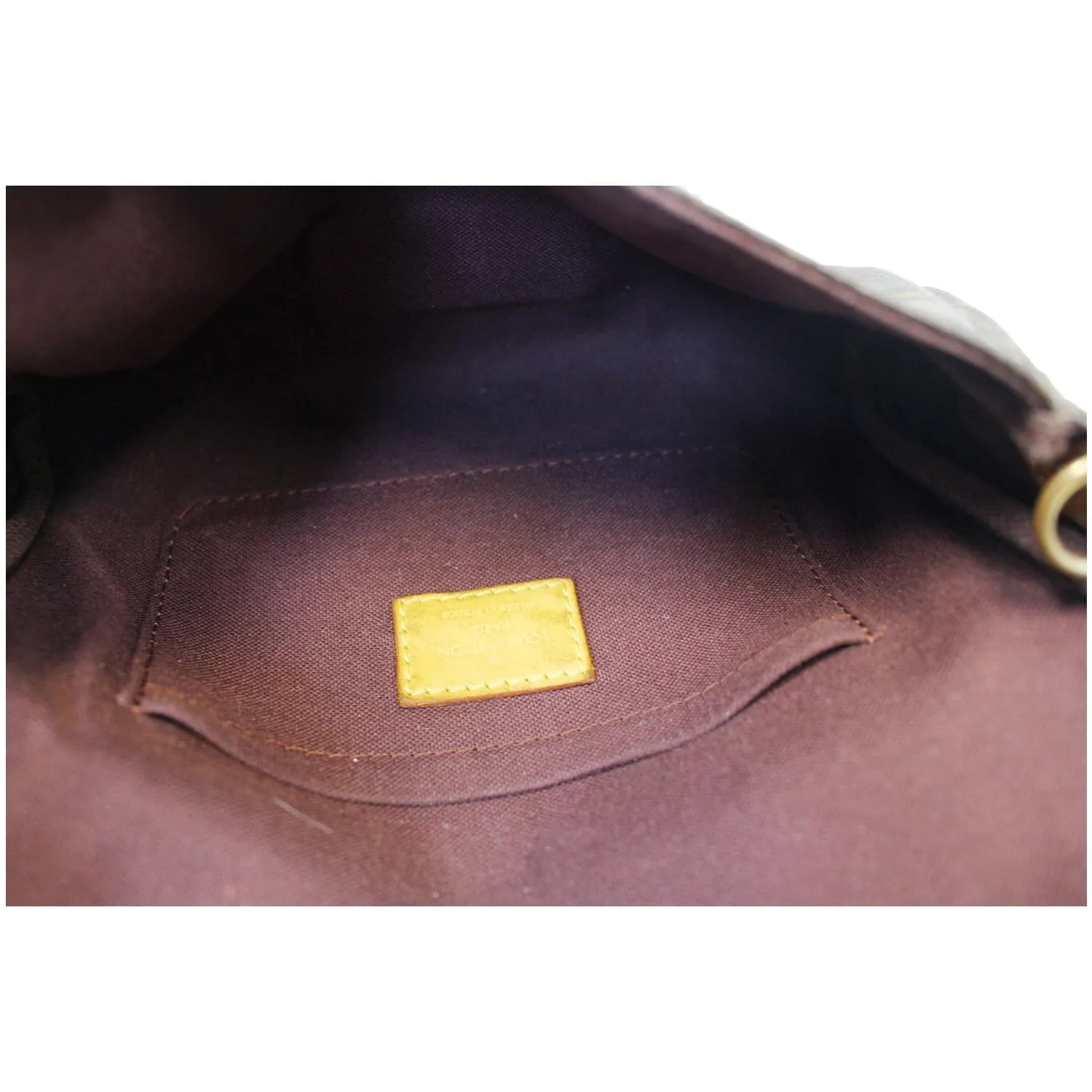 LOUIS VUITTON Favorite PM Monogram Canvas Crossbody Bag Brown