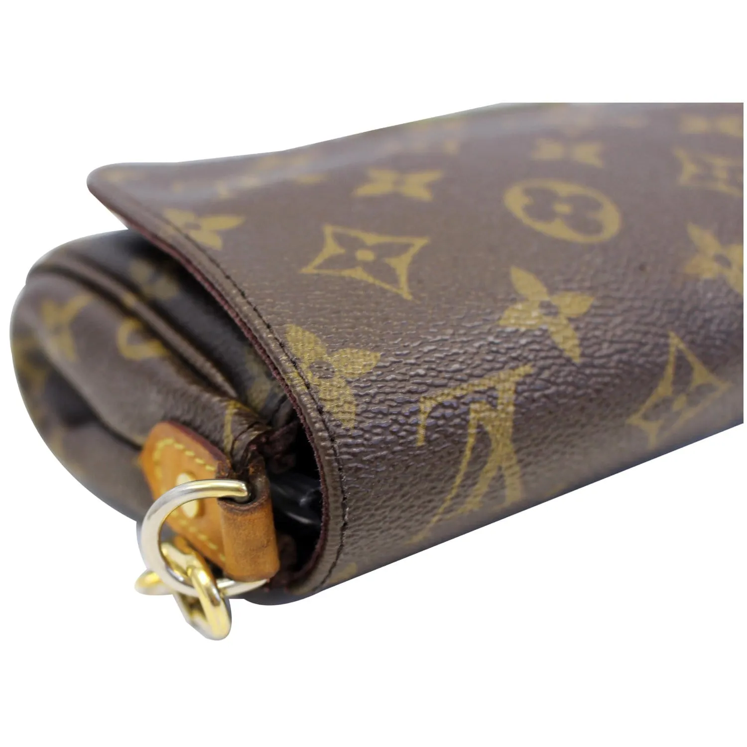 LOUIS VUITTON Favorite PM Monogram Canvas Crossbody Bag Brown