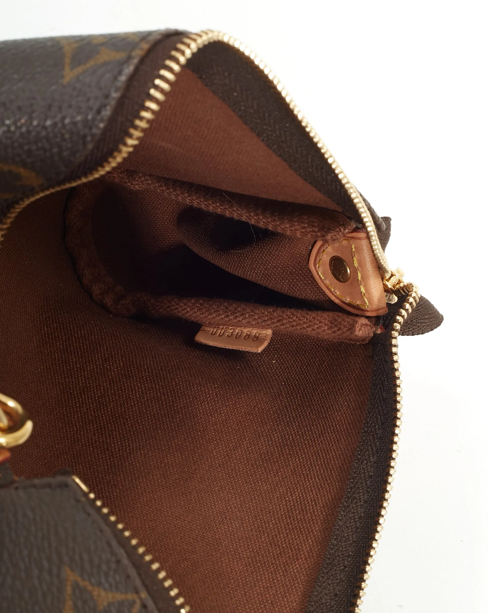 Louis Vuitton Monogram Canvas Eva Clutch Crossbody Bag