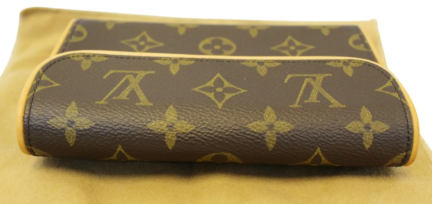 LOUIS VUITTON Monogram Canvas Pochette Florentine Bag