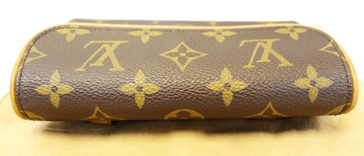 LOUIS VUITTON Monogram Canvas Pochette Florentine Bag