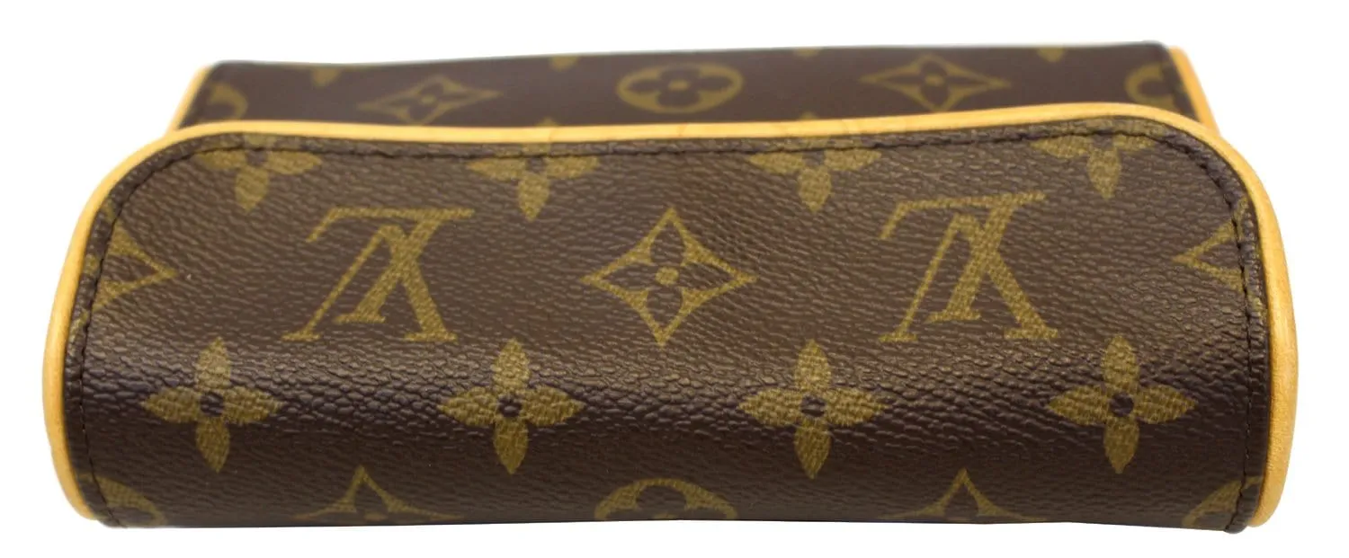 LOUIS VUITTON Monogram Canvas Pochette Florentine Bag