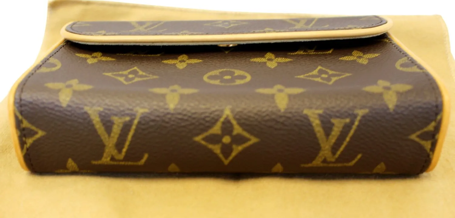 LOUIS VUITTON Monogram Canvas Pochette Florentine Bag
