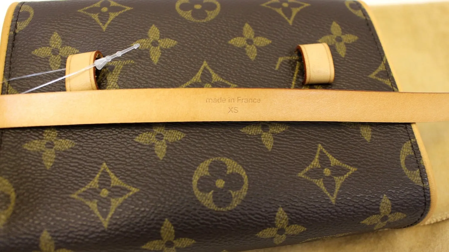 LOUIS VUITTON Monogram Canvas Pochette Florentine Bag