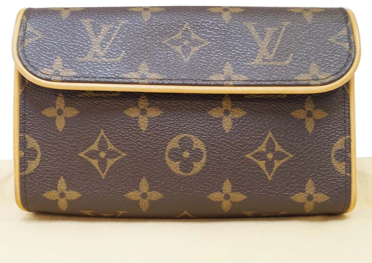 LOUIS VUITTON Monogram Canvas Pochette Florentine Bag