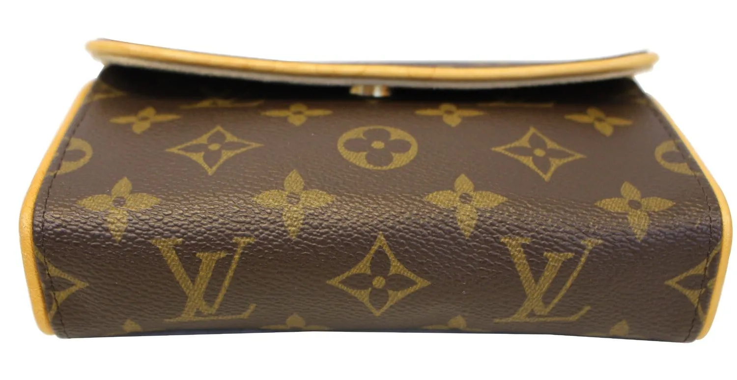 LOUIS VUITTON Monogram Canvas Pochette Florentine Bag