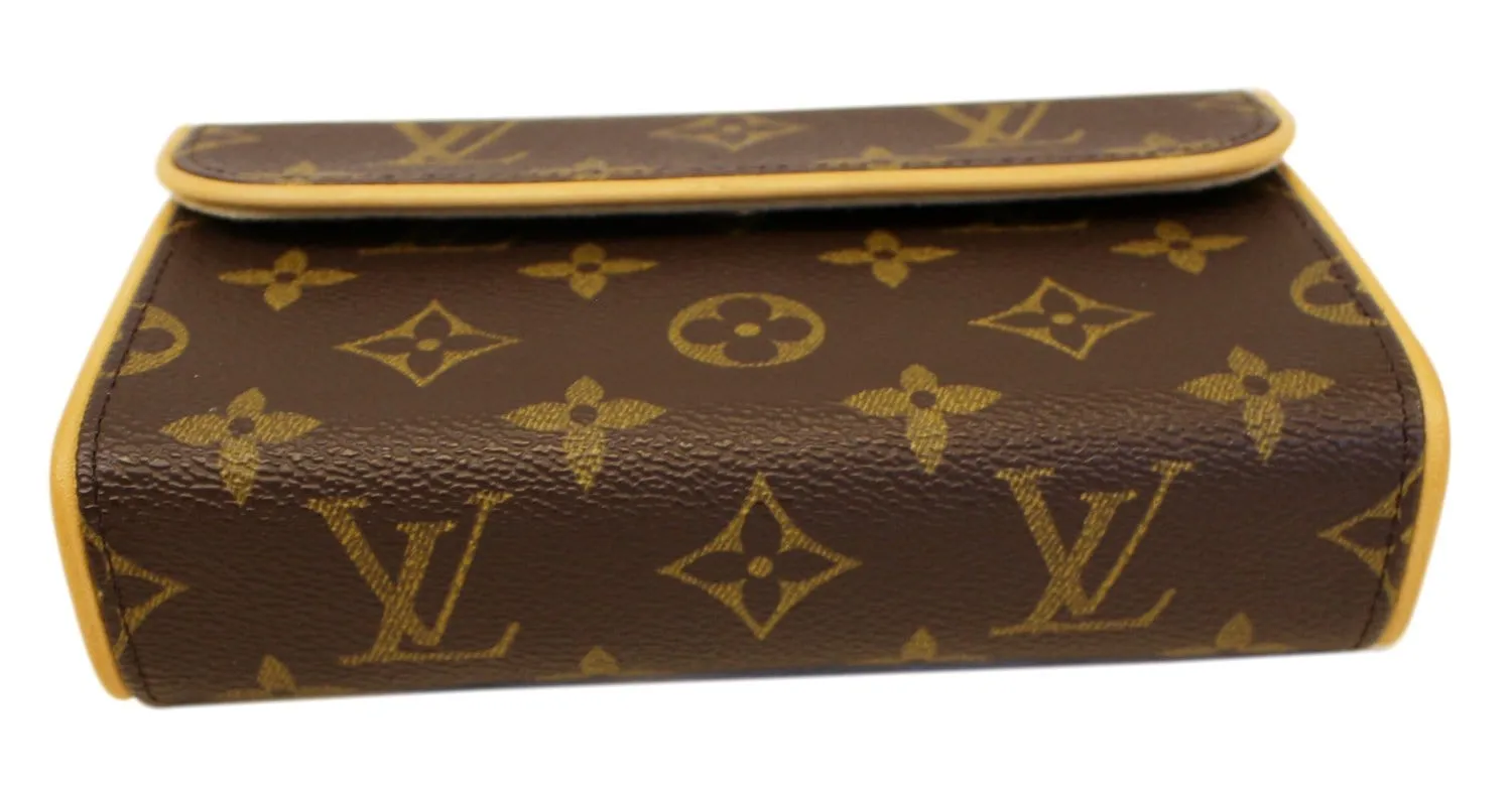 LOUIS VUITTON Monogram Canvas Pochette Florentine Bag