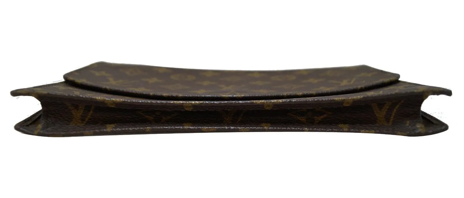 LOUIS VUITTON Monogram Canvas Pochette Rabat Clutch Bag
