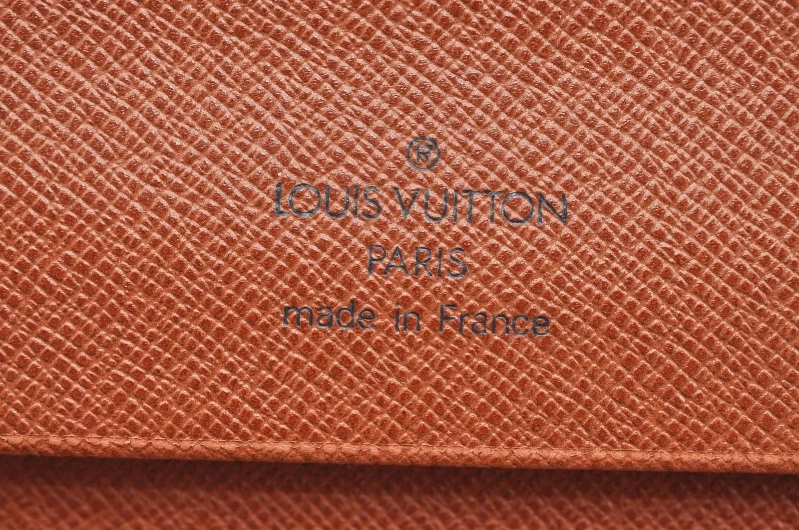 LOUIS VUITTON Monogram Canvas Pochette Rabat Clutch Bag