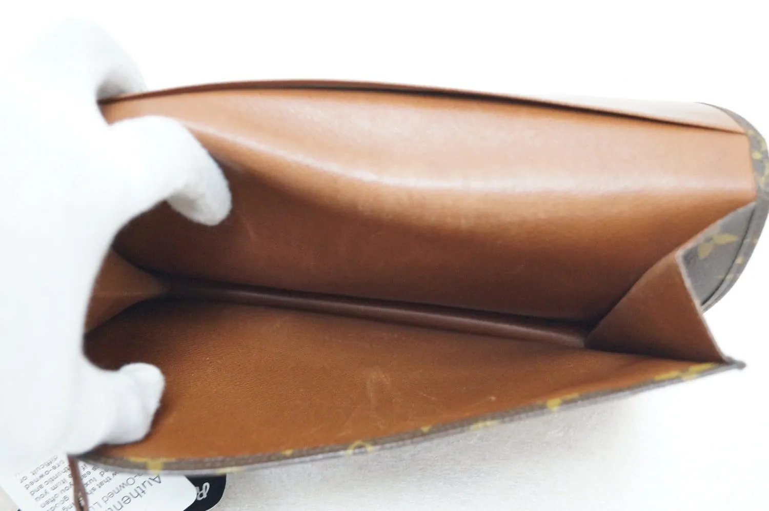 LOUIS VUITTON Monogram Canvas Pochette Rabat Clutch Bag