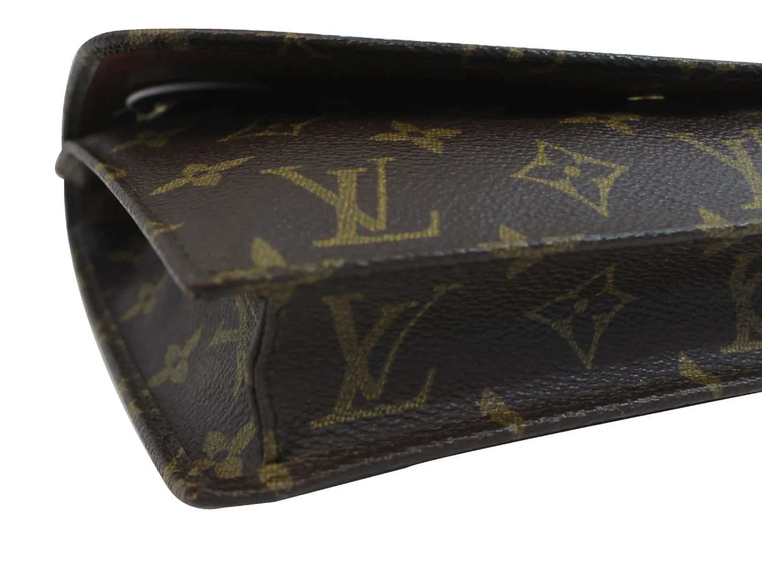 LOUIS VUITTON Monogram Canvas Pochette Rabat Clutch