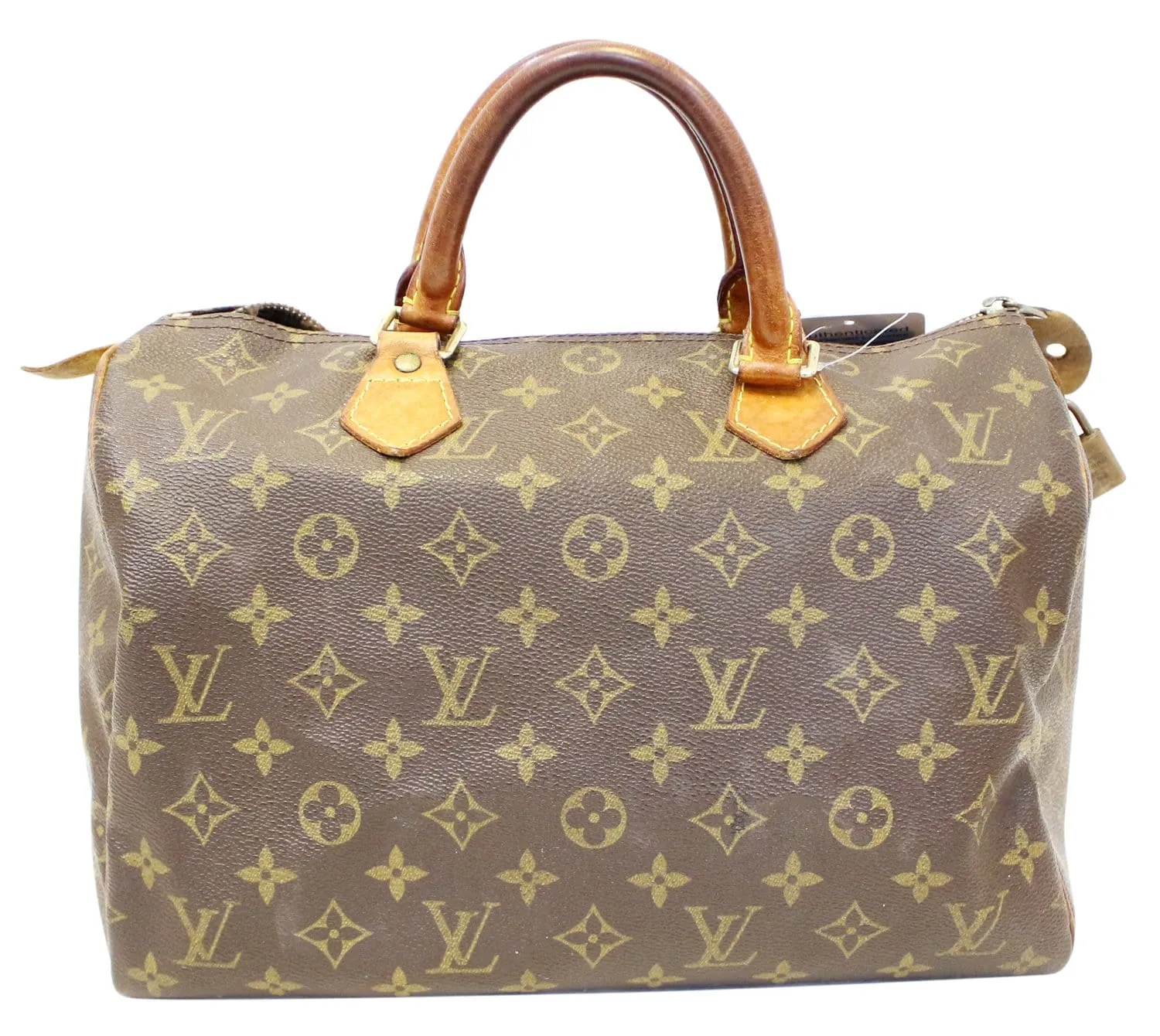 LOUIS VUITTON Monogram Canvas Speedy 30 Satchel Bag