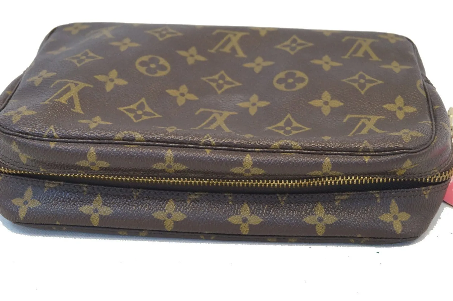 LOUIS VUITTON Monogram Canvas Trousse Toilette 23 Clutch