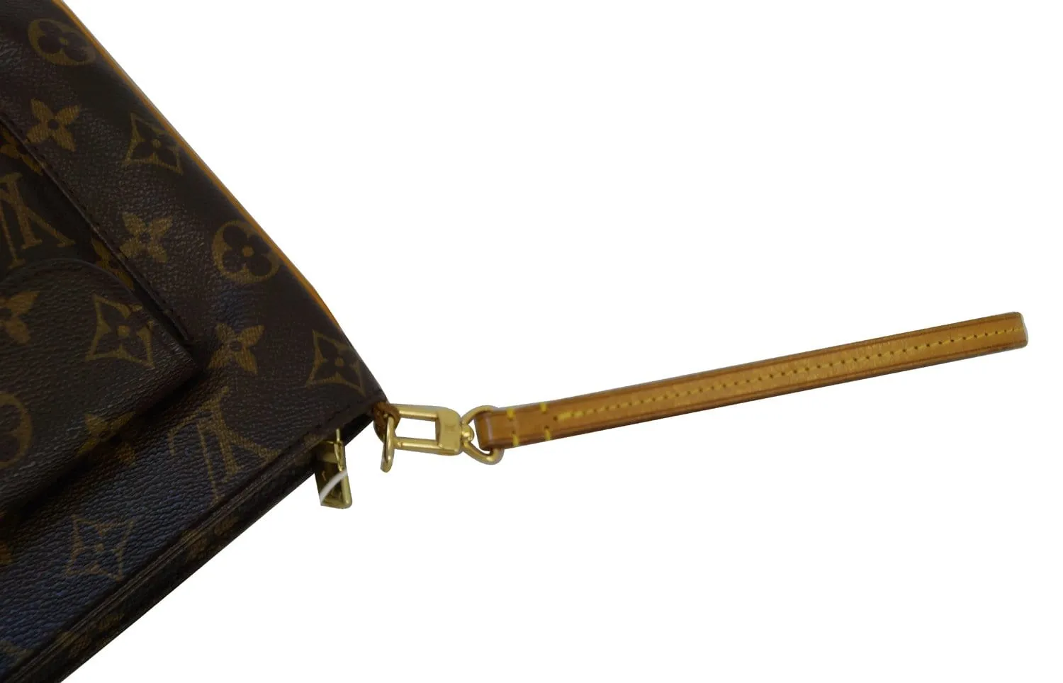 LOUIS VUITTON Monogram Partition Clutch Bag