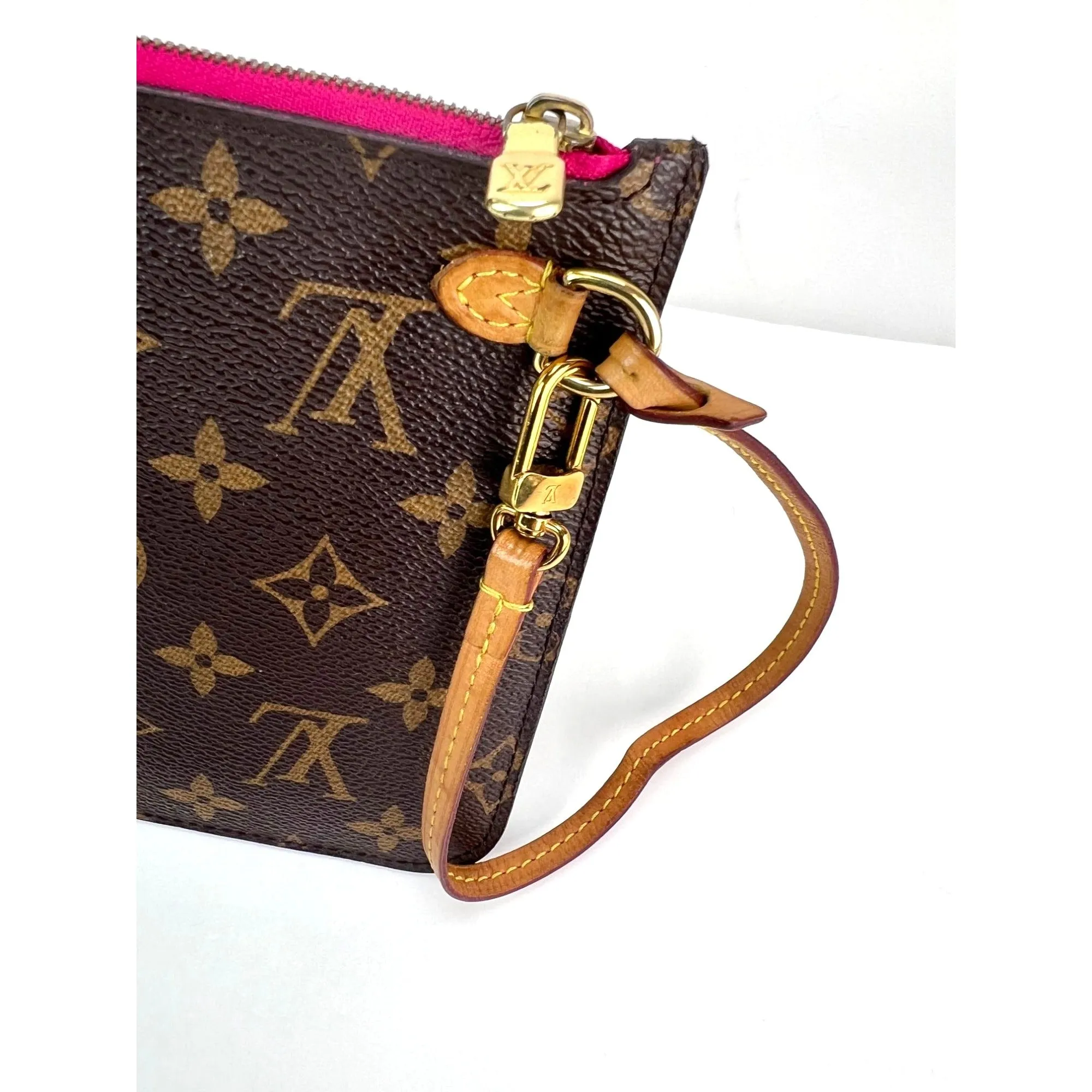 Louis Vuitton Monogram Pochette from Neverfull Clutch