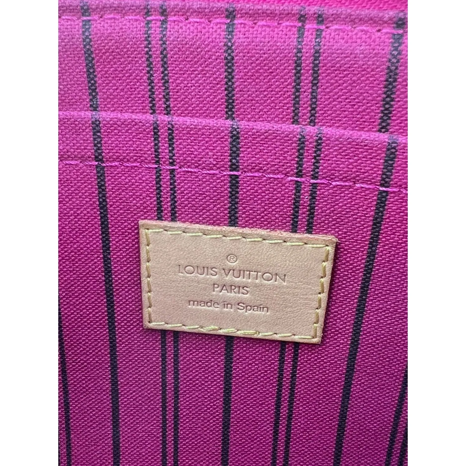 Louis Vuitton Monogram Pochette from Neverfull Clutch