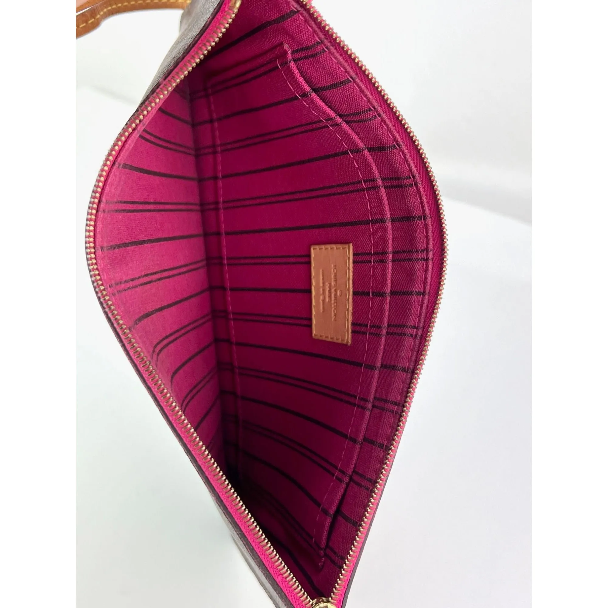 Louis Vuitton Monogram Pochette from Neverfull Clutch