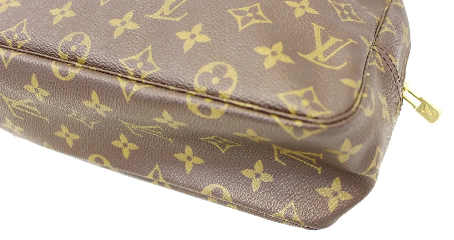 LOUIS VUITTON Monogram Trousse Toilette 28 Clutch Pouch