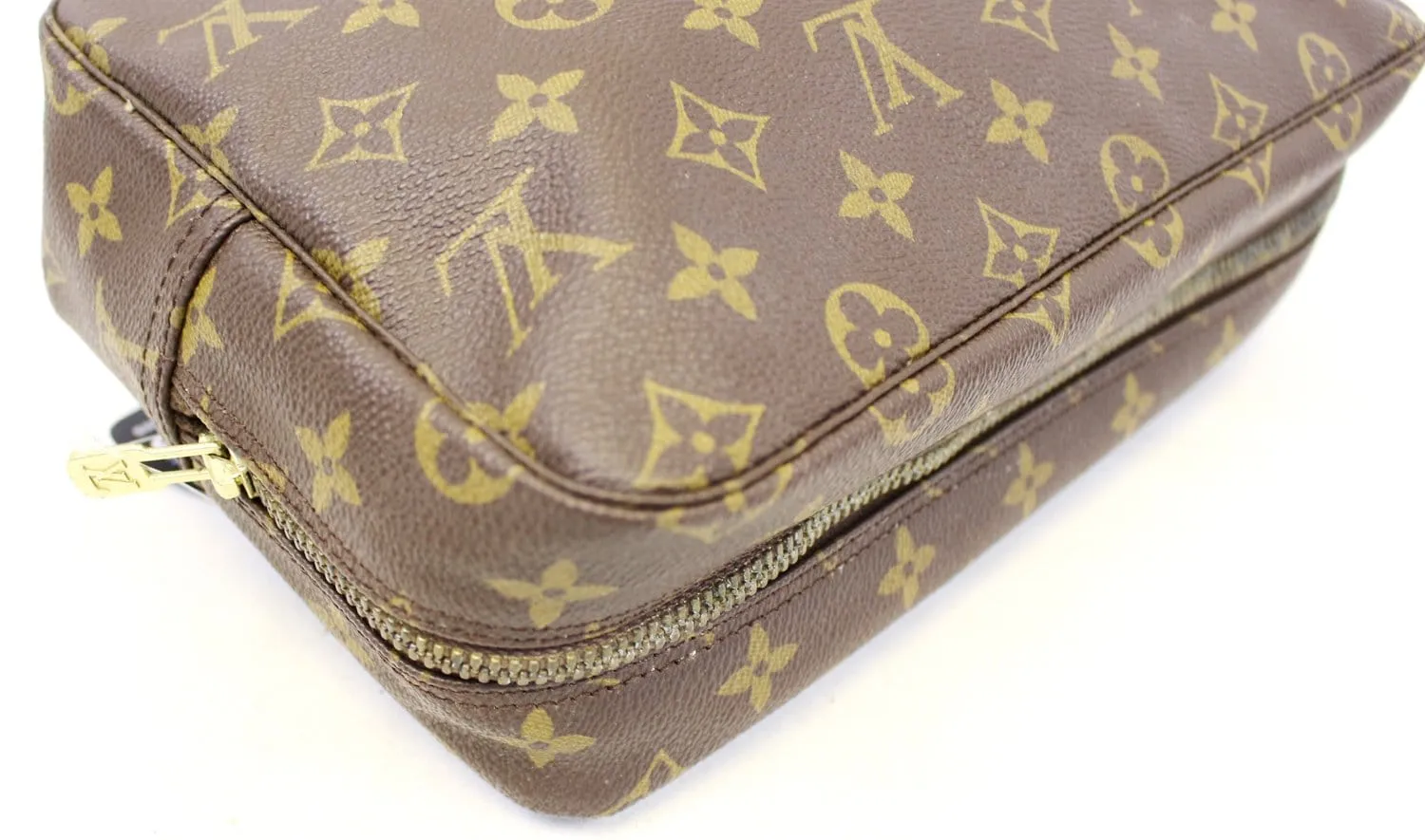 LOUIS VUITTON Monogram Trousse Toilette 28 Clutch Pouch