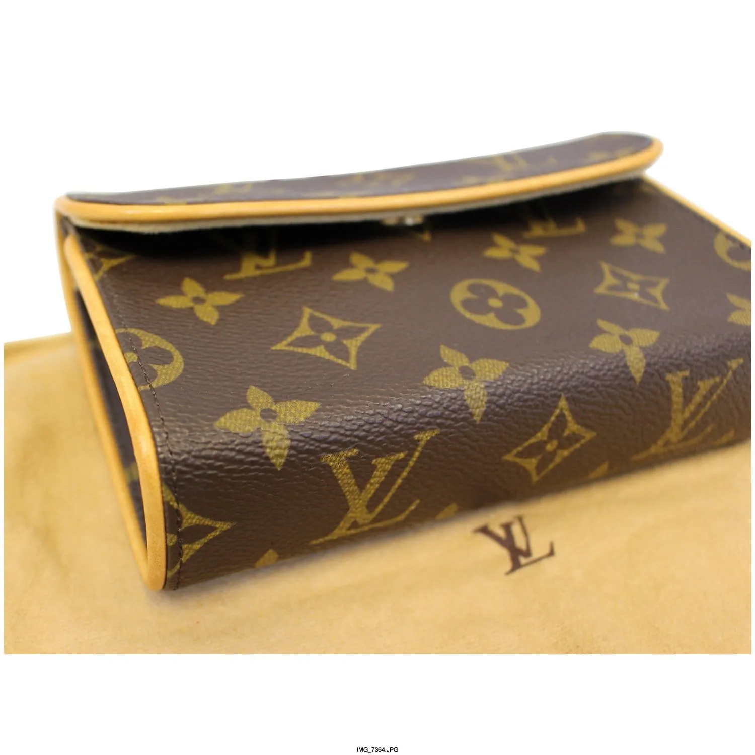 LOUIS VUITTON Pochette Florentine Monogram Canvas Waist Bag