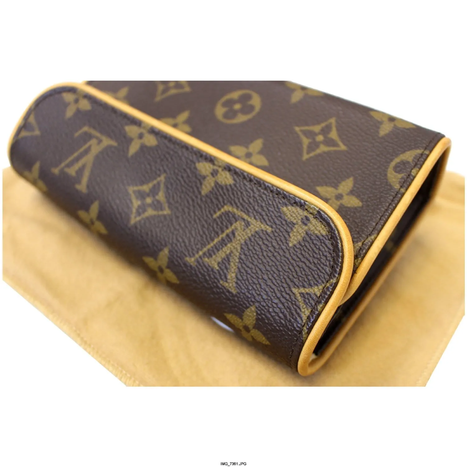 LOUIS VUITTON Pochette Florentine Monogram Canvas Waist Bag