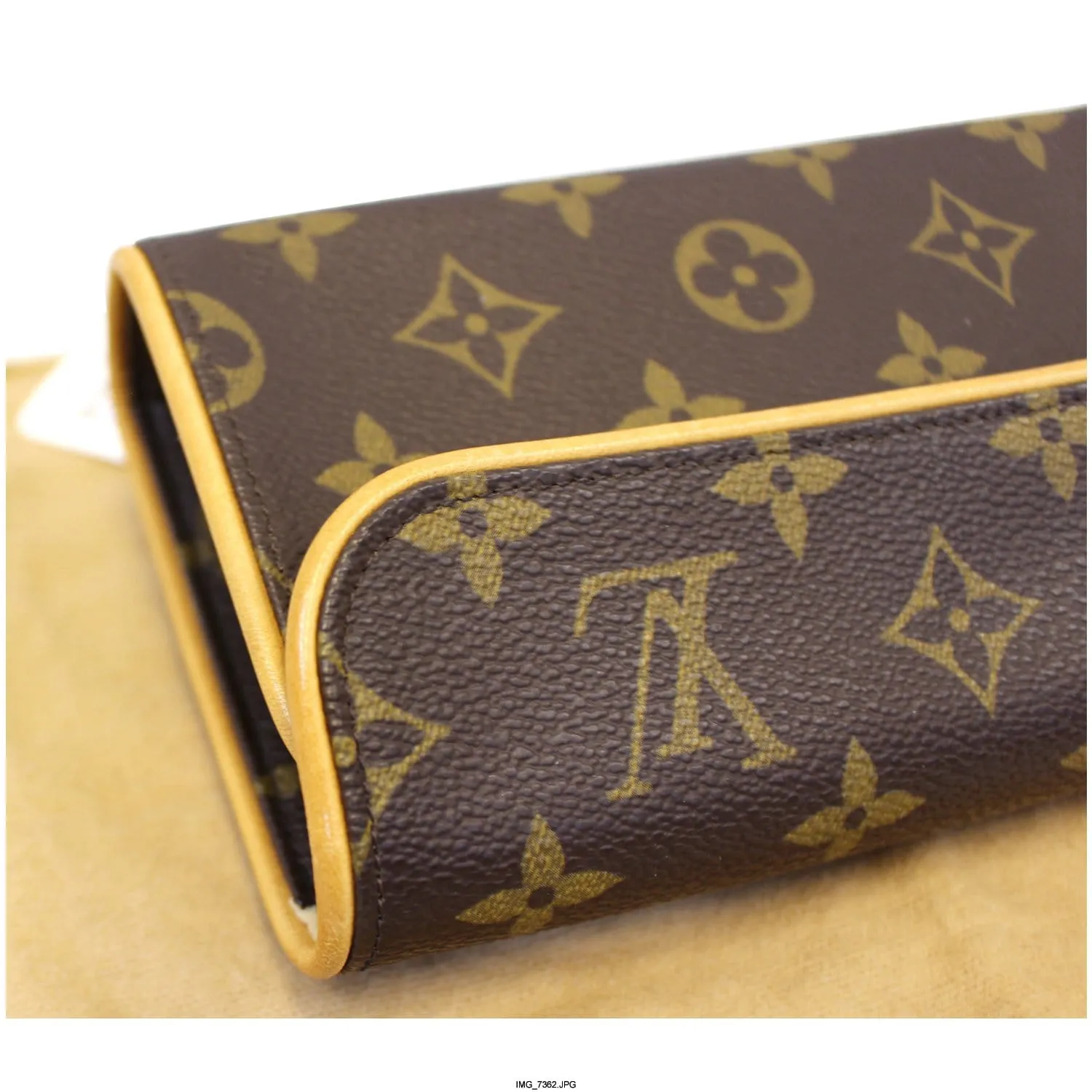 LOUIS VUITTON Pochette Florentine Monogram Canvas Waist Bag