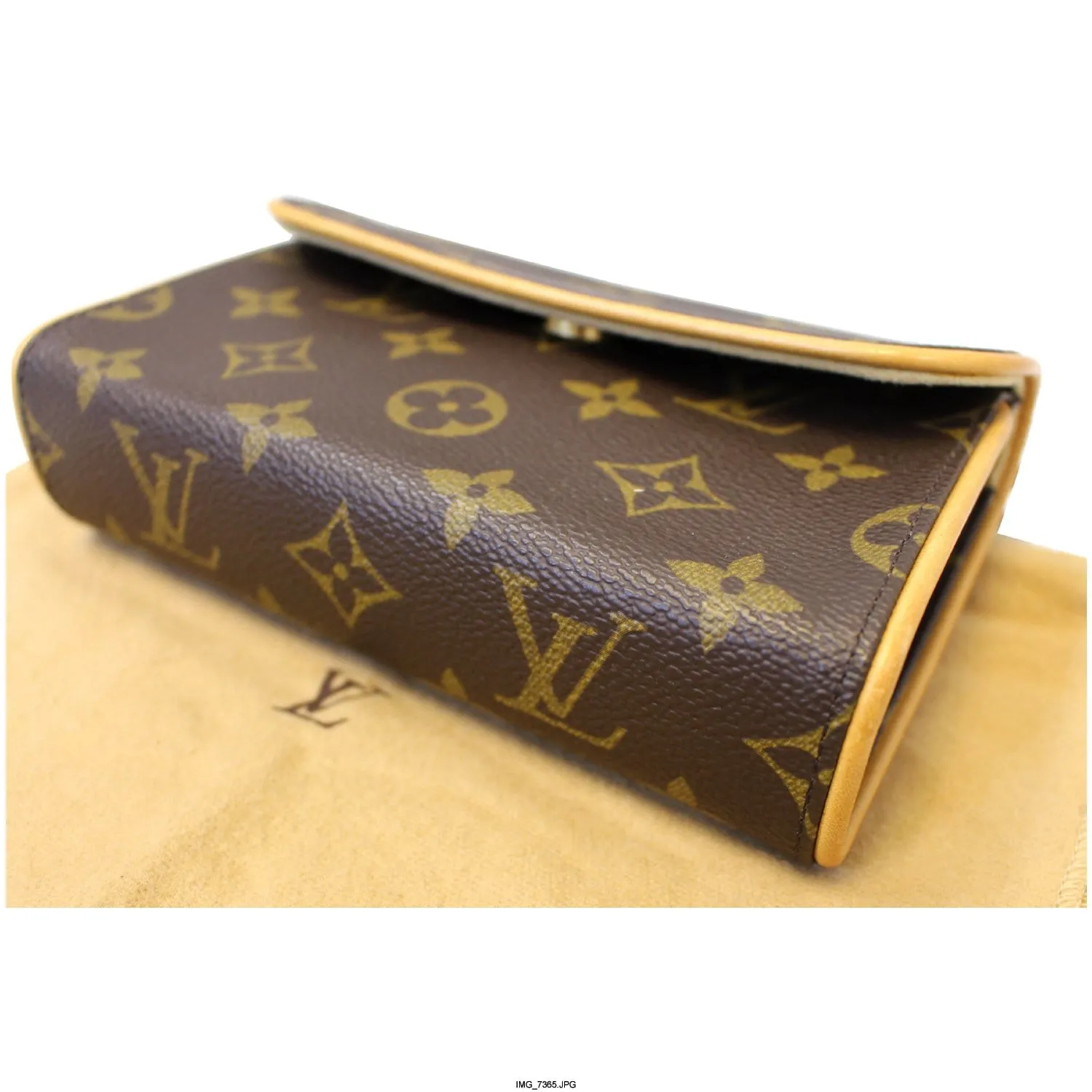 LOUIS VUITTON Pochette Florentine Monogram Canvas Waist Bag