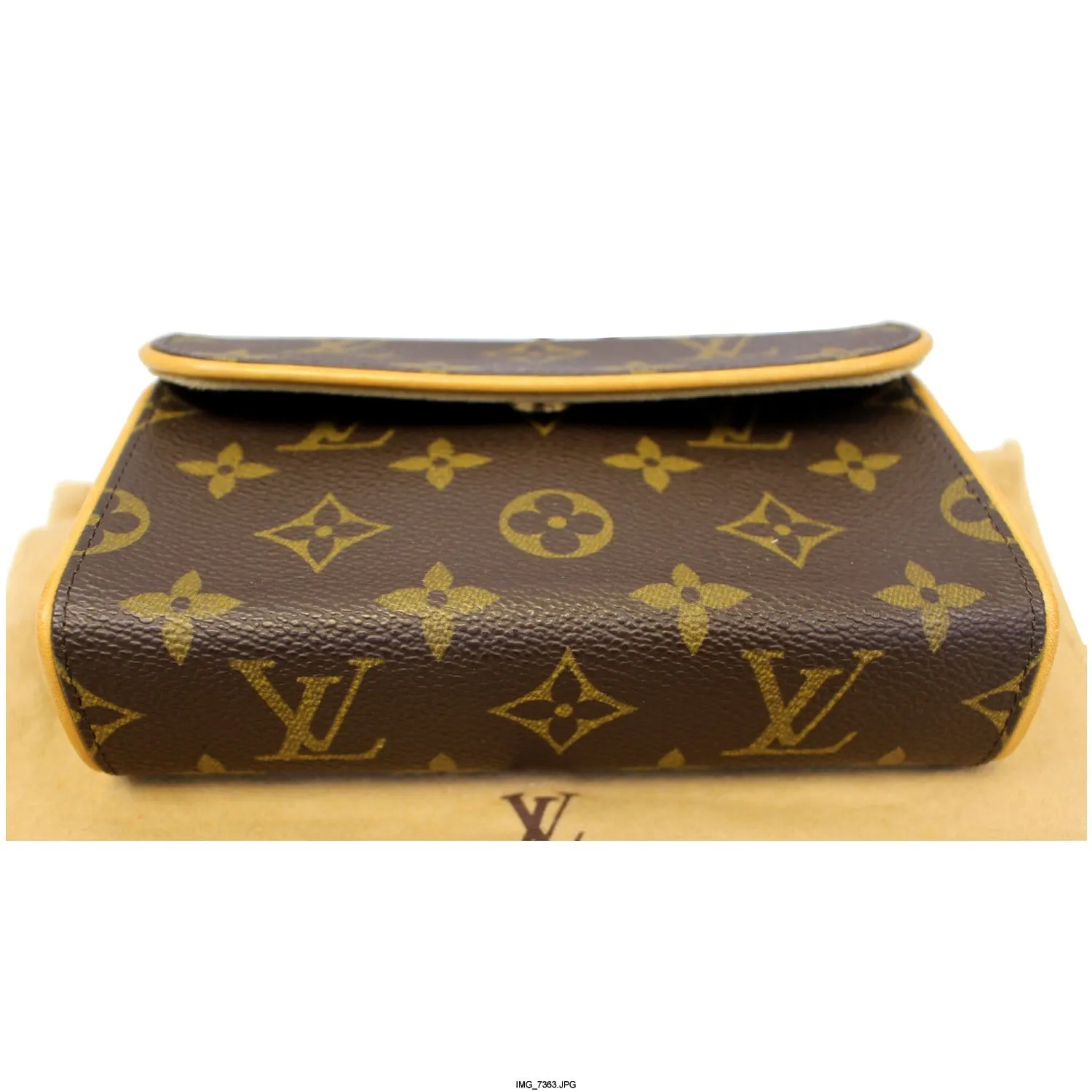 LOUIS VUITTON Pochette Florentine Monogram Canvas Waist Bag