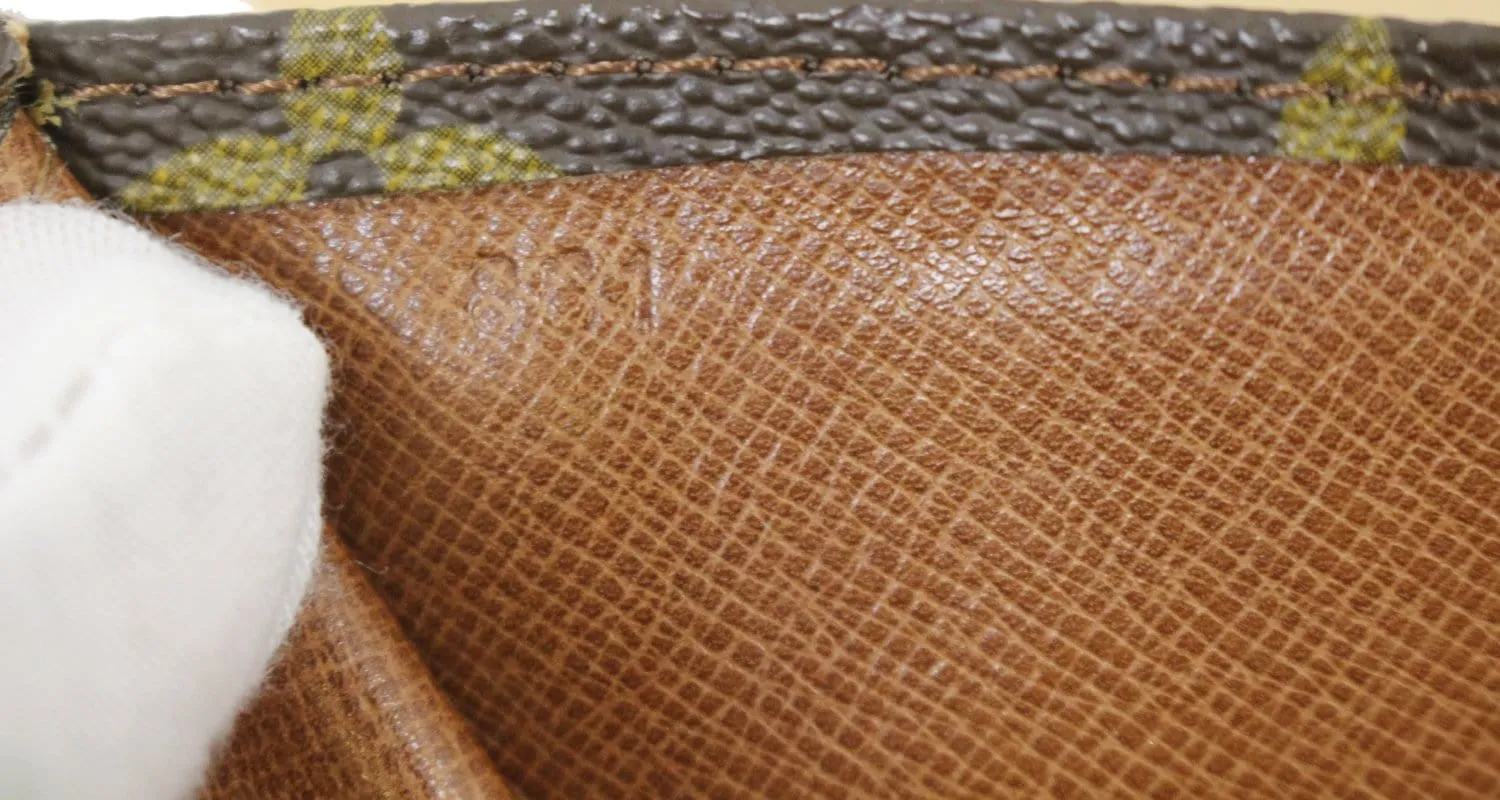 LOUIS VUITTON Rabat Monogram Canvas Pochette Clutch Bag