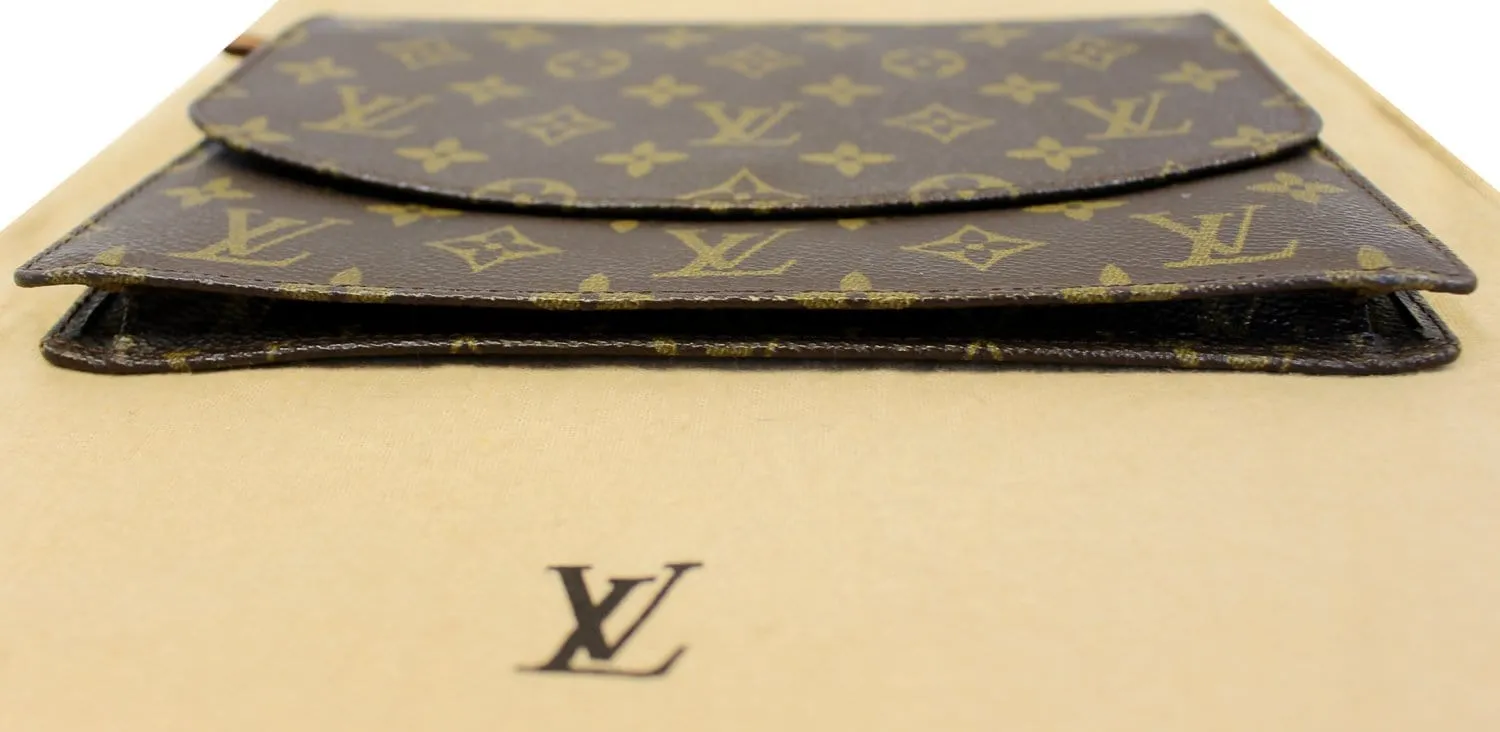 LOUIS VUITTON Rabat Monogram Canvas Pochette Clutch Bag