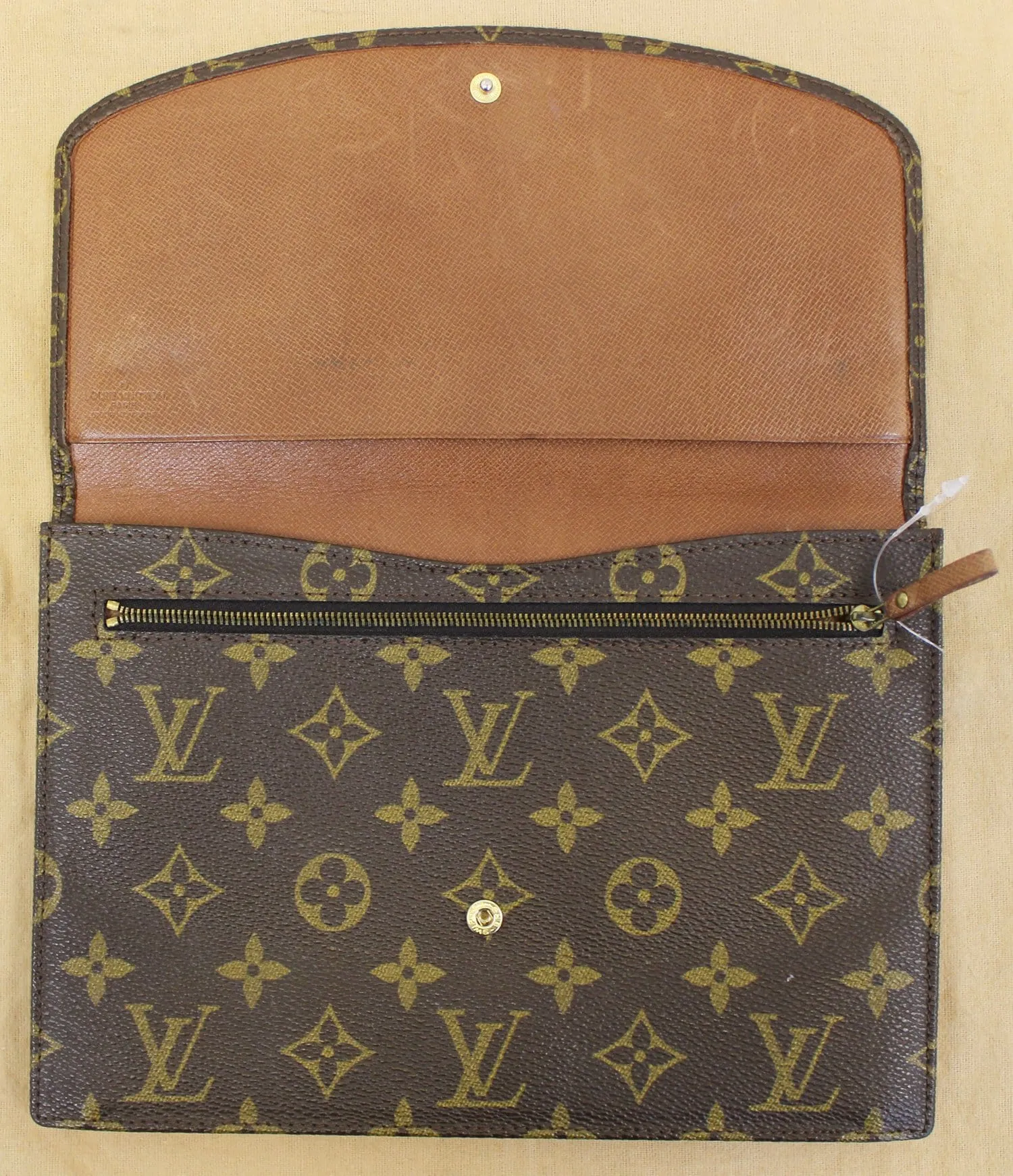 LOUIS VUITTON Rabat Monogram Canvas Pochette Clutch Bag