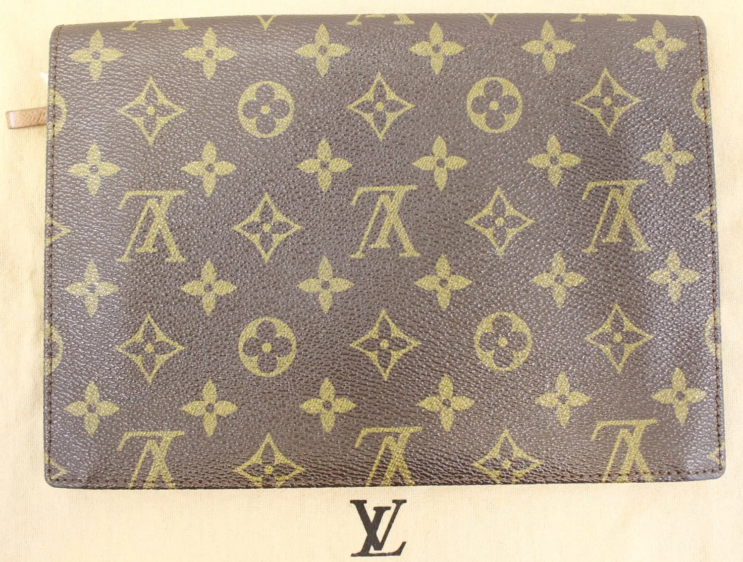 LOUIS VUITTON Rabat Monogram Canvas Pochette Clutch Bag