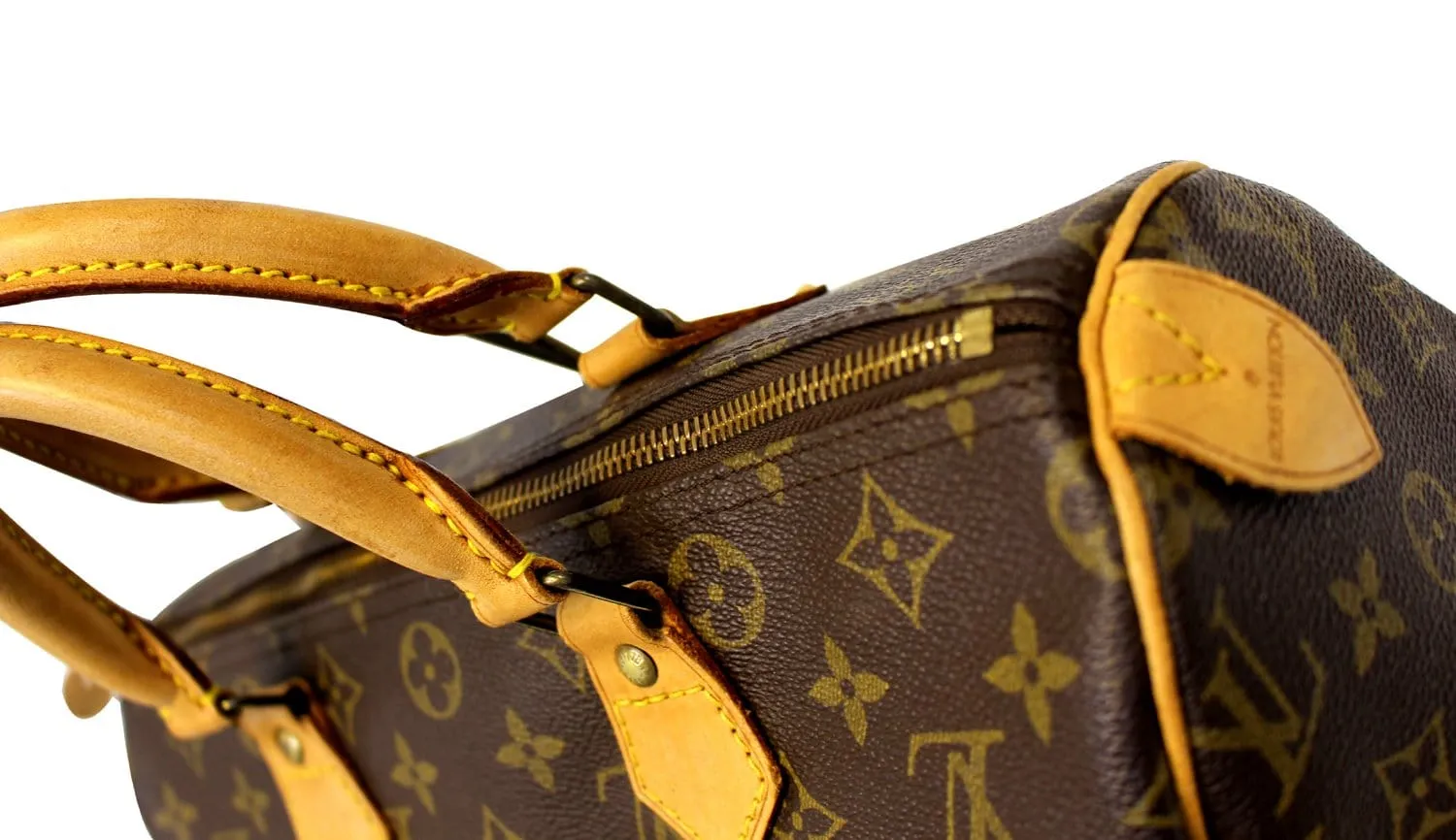 LOUIS VUITTON Used Handbag  Monogram Speedy 30 Satchel